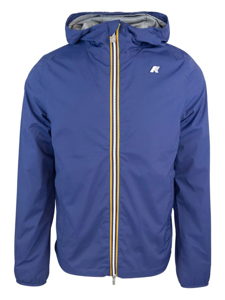  K-way Logo-patch Jacket - Blue 