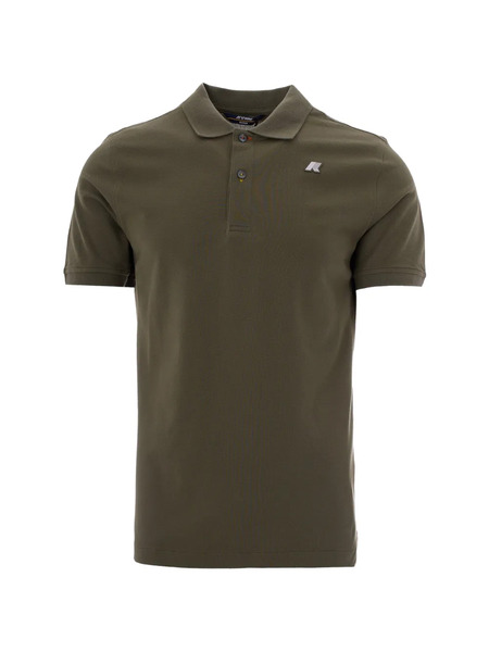  K-way Logo-patch Polo Shirt - Green 
