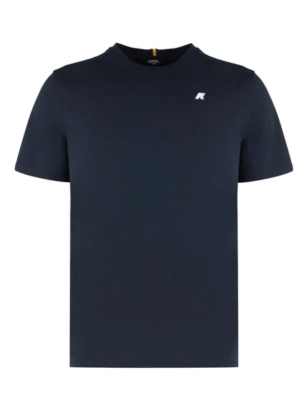  K-way Logo-patch T-shirt - Blue 