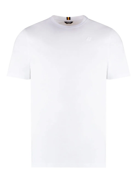  K-way Logo-patch T-shirt - White 