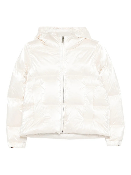  K-way P. Lethille Hooded-quilted Jacket - White 