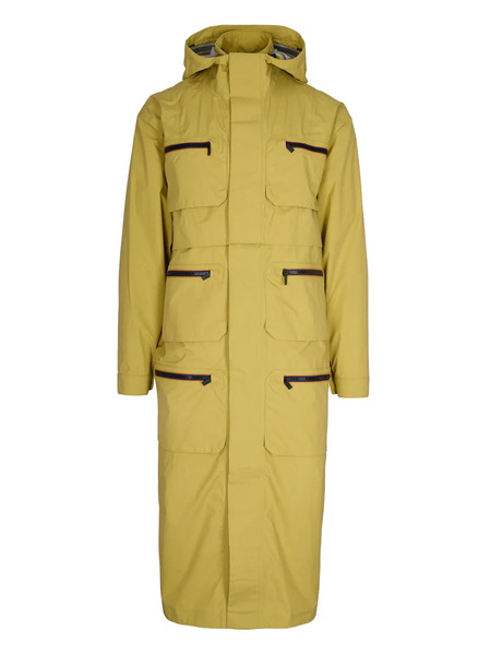  K-way R&d 4.0 3l Effol Zip Hooded Coat - Yellow 