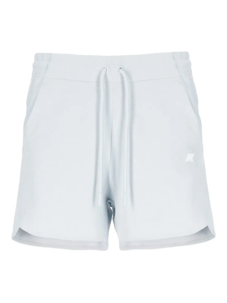  K-way Rykielle Elasticated-waist Logo Shorts - Blue 