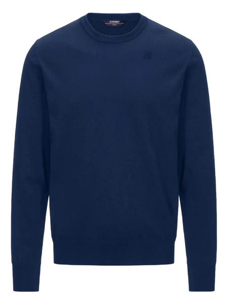  K-way Sebastien Ribbed Crew-neck Sweater - Blue 