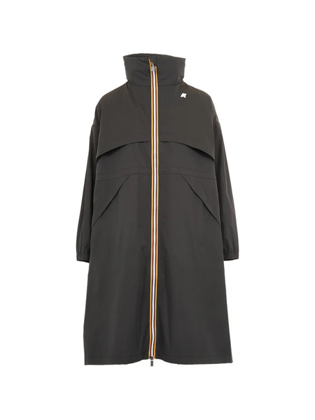  K-way Zip-up Coat - Black 