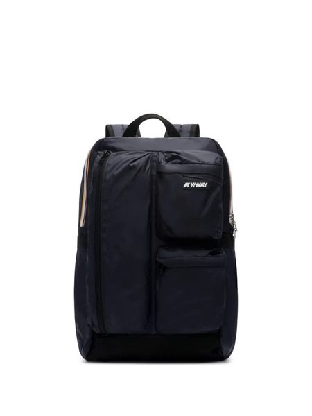  K-way Zipped Pocket Backpack - Blue 