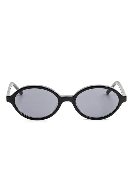  Kaleos Bless Oval-frame Sunglasses - Black 