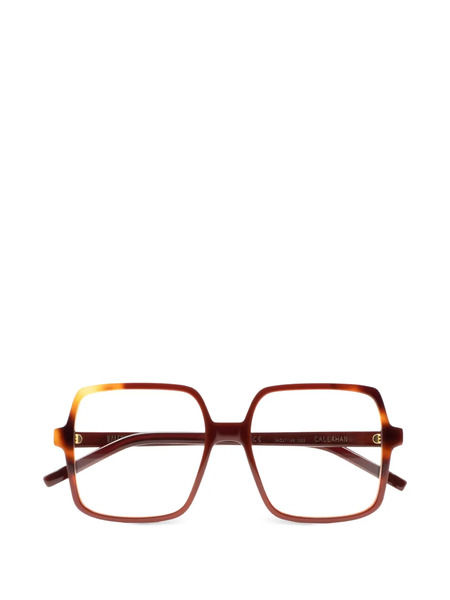  Kaleos Callahan Geometric-frame Glasses - Brown 