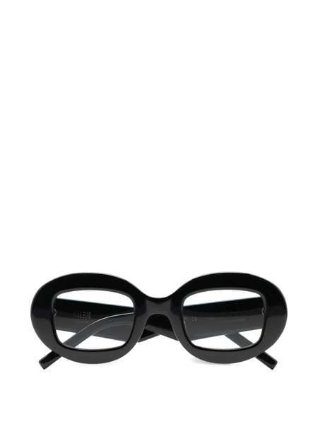  Kaleos Carlson Round-frame Glasses - Black 