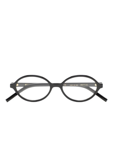  Kaleos Dottie Oval-frame Glasses - Black 