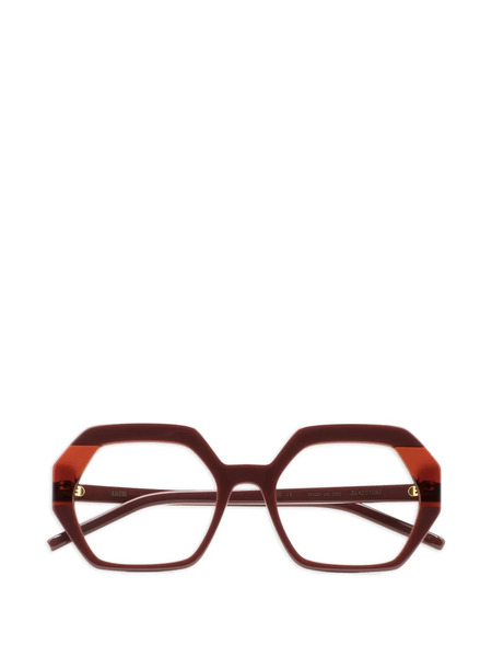  Kaleos Gladstone Hexagonal-frame Glasses - Brown 