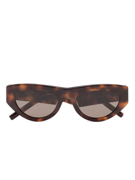  Kaleos Groff Cat-eye Sunglasses - Brown 