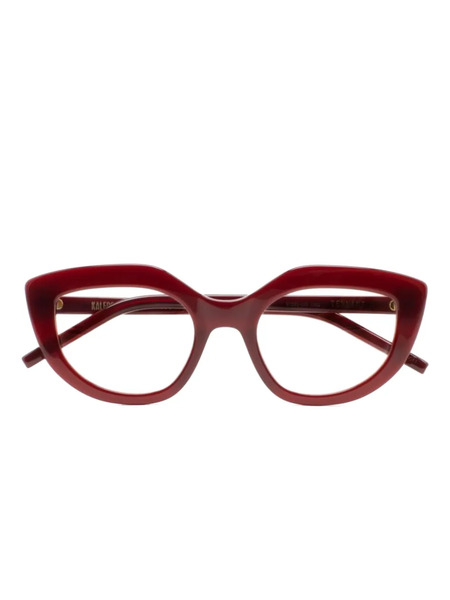  Kaleos Tennant Cat-eye Glasses - Red 