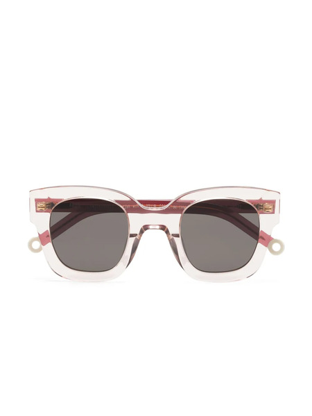  Kaleos Von Trapp 001 Square-frame Sunglasses - Pink 