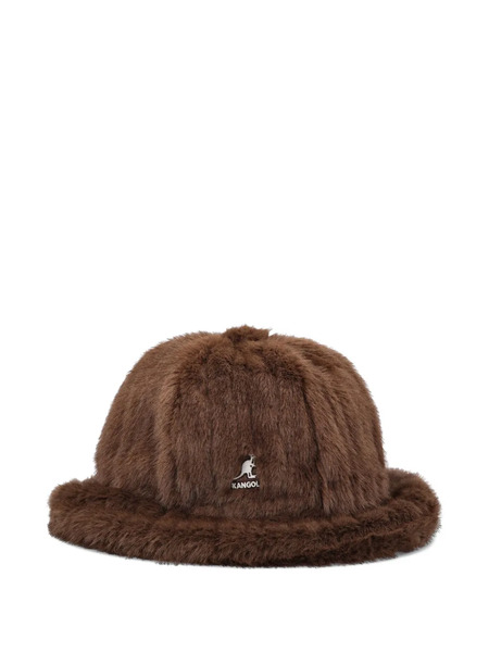  Kangol Debossed-stripe Hat - Brown 