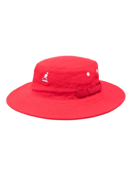  Kangol Utility Cords Jungle Hat - Red 