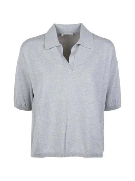  Kangra Polo-collar T-shirt - Grey 
