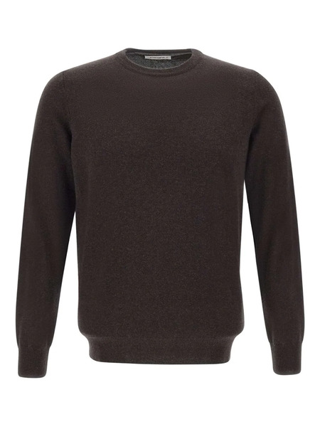  Kangra Ribbed Crew-neck Sweater - Brown 