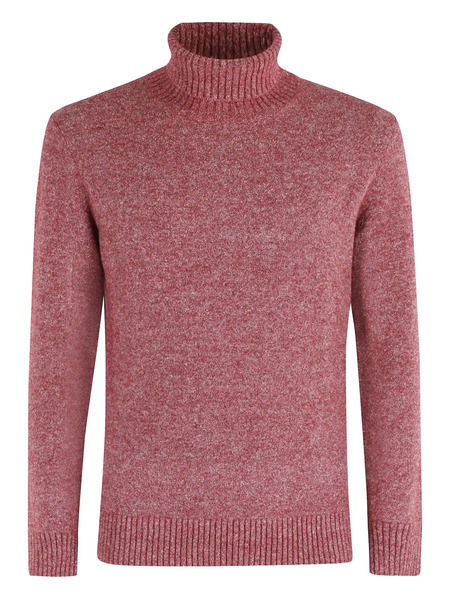  Kangra Ribbed Turtleneck Sweater - Red 