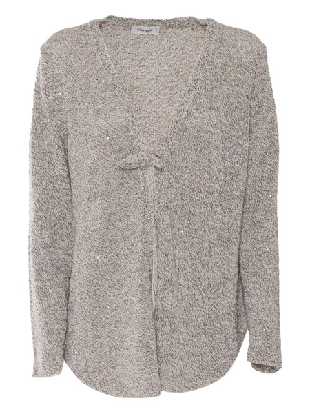  Kangra Sequin-embellished Cardigan - Neutrals 