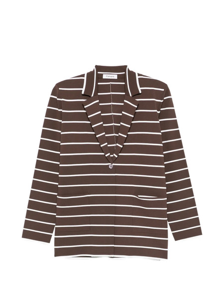  Kangra Striped Blazer - Brown 