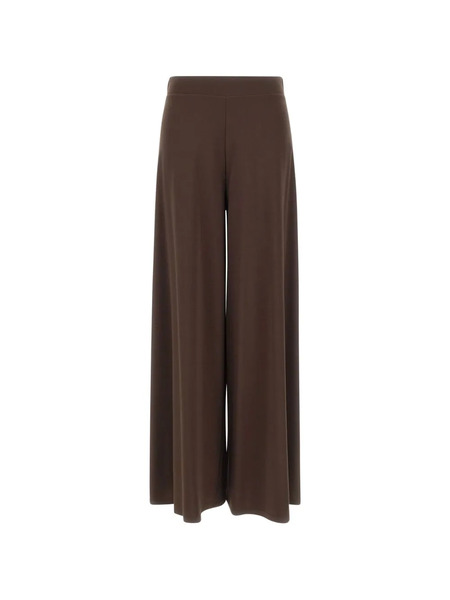  Kaos Elasticated Wide-leg Trousers - Brown 