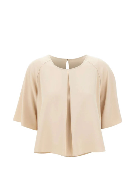  Kaos Pleat-detail Blouse - Neutrals 