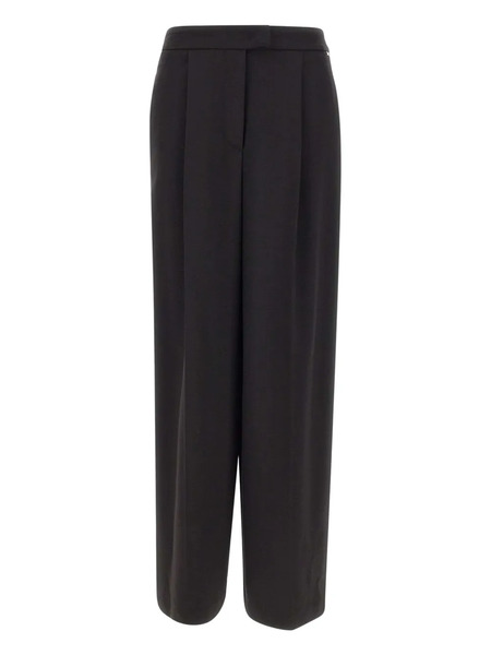  Kaos Pleated-front Trousers - Black 