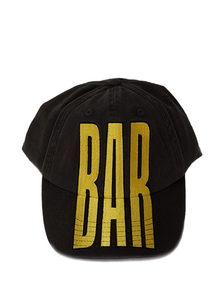  Kap Company Embossed Print Baseball Cap - Black 