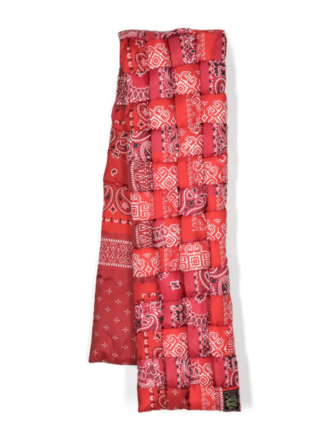  Kapital Bandana-print Woven Scarf - Red 