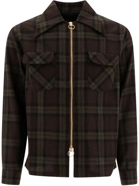  Kapital Checked Jacket - Green 