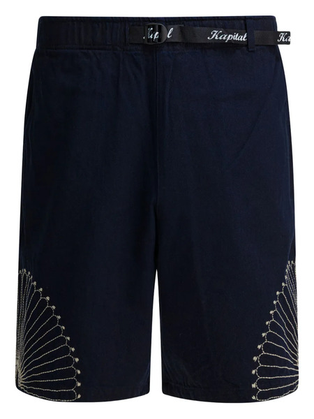  Kapital Embroidered Belted Trousers - Blue 
