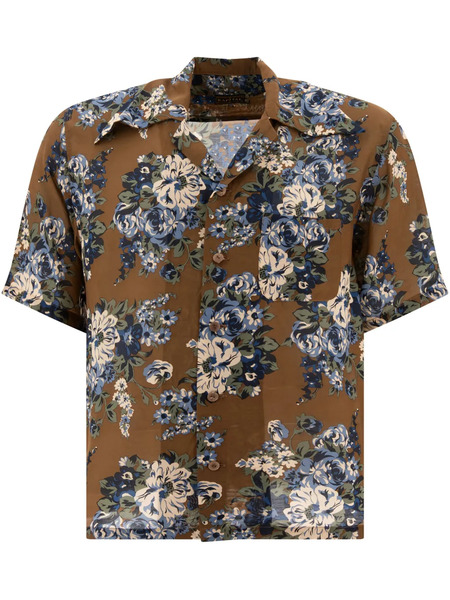  Kapital Floral-print Shirt - Brown 