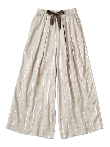  Kapital Phillies Stripe Trousers - Neutrals 