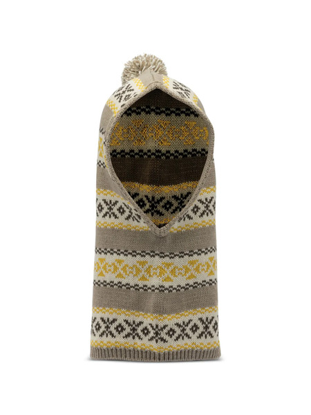  Kapital Pompom Striped Hat - Neutrals 