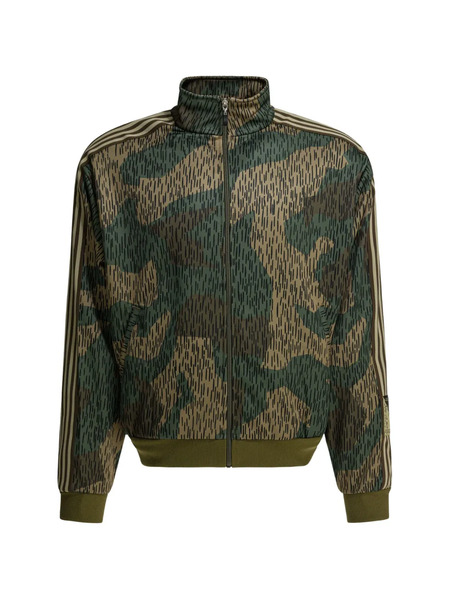  Kapital Striped Camouflage Sweatshirt - Green 