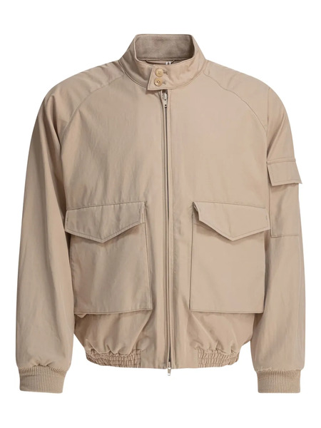  Kaptain Sunshine Zip-fastening Flap-pocket Jacket - Neutrals 