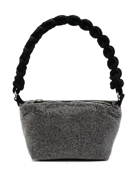  Kara Chainmail-effect Shoulder Bag - Black 