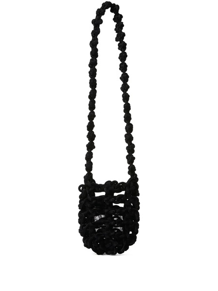  Kara Knot Shoulder Bag - Black 