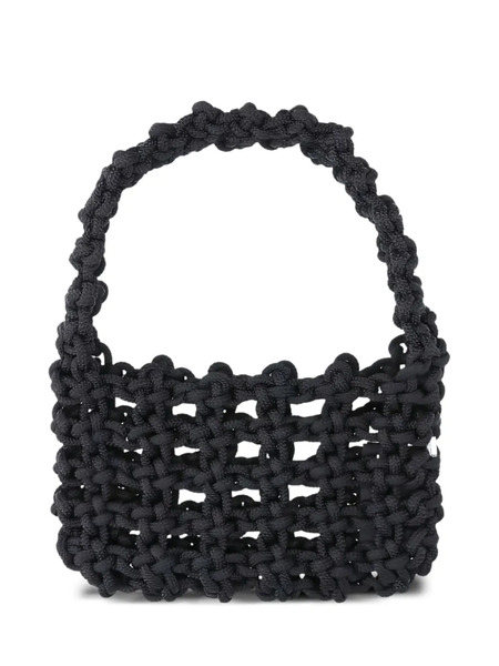 Kara Knotted Shoulder Bag - Black 