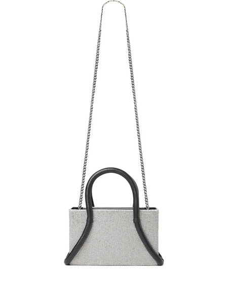  Kara Tubular Midi Shoulder Bag - Silver 