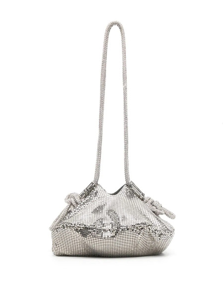  Kara Ufo Chainmail Shoulder Bag - Silver 