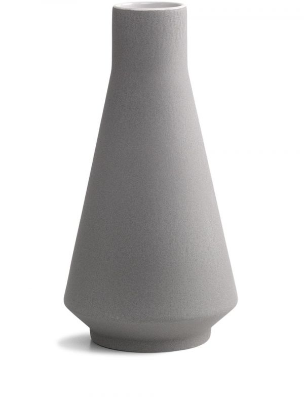  Karakter Geometric-shaped Ceramic Vase - Grey 
