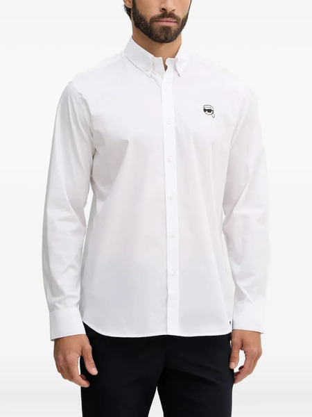  Karl Lagerfeld Buttoned Shirt - White 