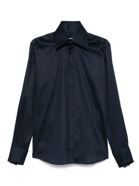  Karl Lagerfeld Classic-collar Shirt - Blue 