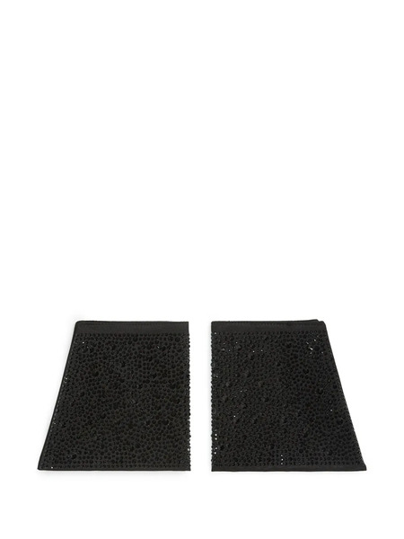  Karl Lagerfeld Crystal-embellished Cuffs - Black 