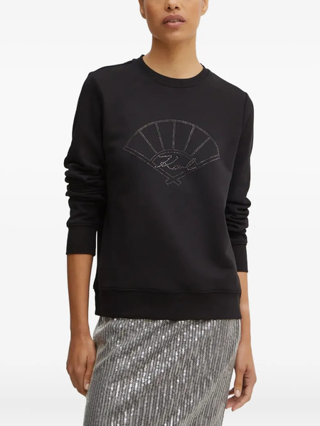 Karl Lagerfeld Embellished-detail Sweatshirt - Black 