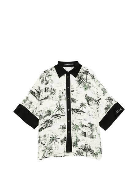  Karl Lagerfeld Fluid Shirt - White 
