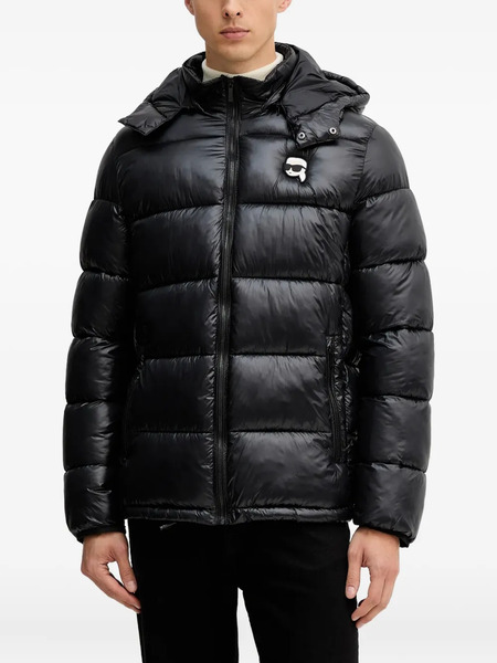  Karl Lagerfeld Hooded Jacket - Black 