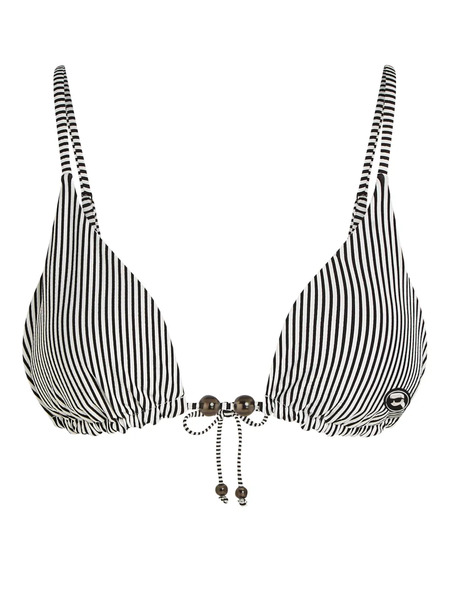  Karl Lagerfeld Ikon Bikini Top - Black 